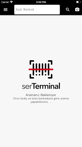 Android application serTerminal screenshort