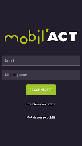 Android application MobilACT screenshort