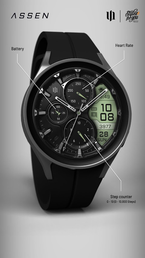 S4U Assen - Hybrid watch faceのおすすめ画像3