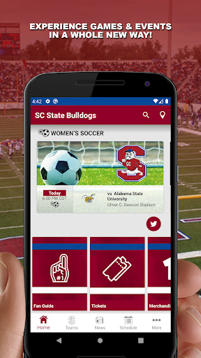 SC State Bulldogs Screenshot 1 - AppWisp.com