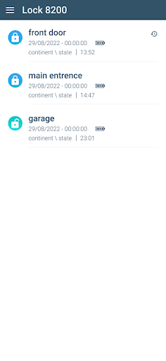 Android application CNM8200 screenshort