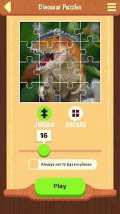 Dinosaur Puzzles Screenshot