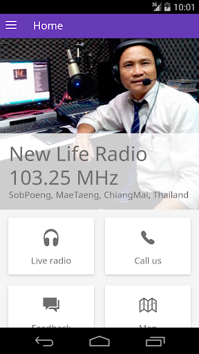 Android application New Life Radio 103.25 MaeTaeng screenshort