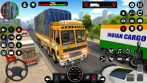 Indian Truck Driving Games Sim Screen 2