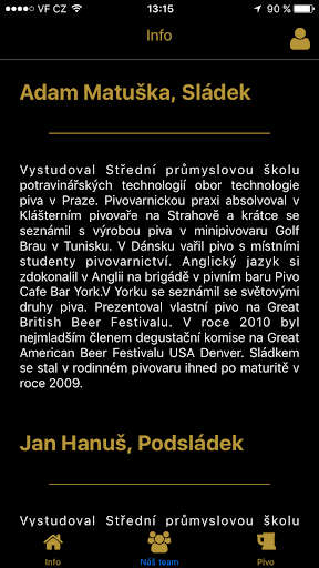 Pivovar Matuška Screen 2