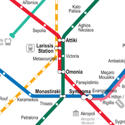 Icon image Athens Metro & Bus Map 2023