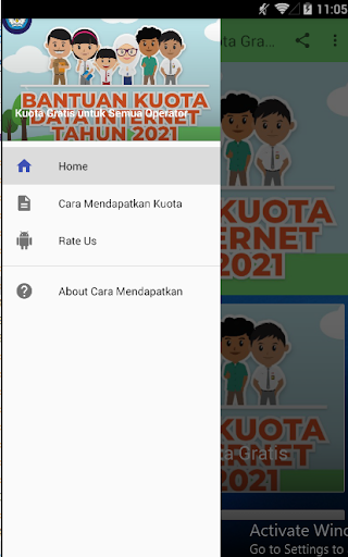 Cara mendapatkan kuota gratis
