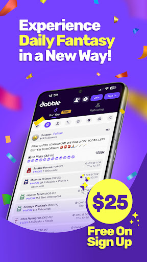 Dabble - Real Money Pick'Em screenshot 1