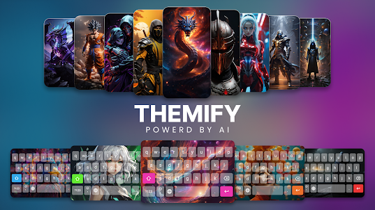 Wallpaper & Keyboard - Themify