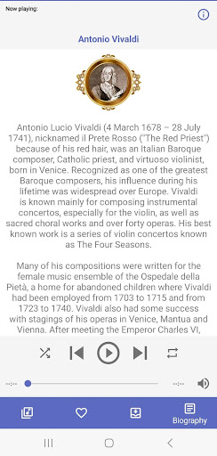 Antonio Vivaldi Music Works Screen 3
