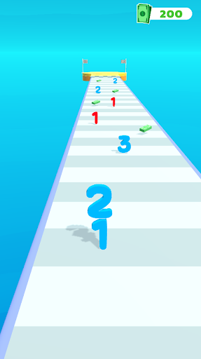 Android application Numbers Stack 3D screenshort