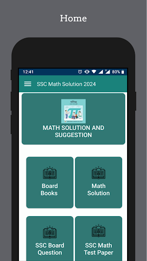 Android application Class 9-10 Math Solution screenshort