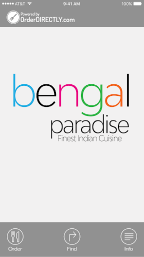 Android application Bengal Paradise, Southampton screenshort