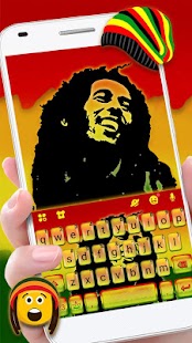 Reggae Style Tastatur-Thema Screenshot