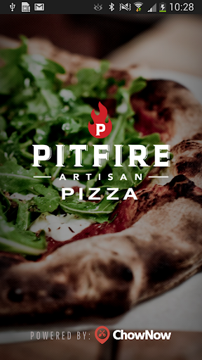Android application Pitfire Pizza screenshort