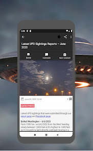 Screenshot 6 Latest UFO Sightings - LUFOS android