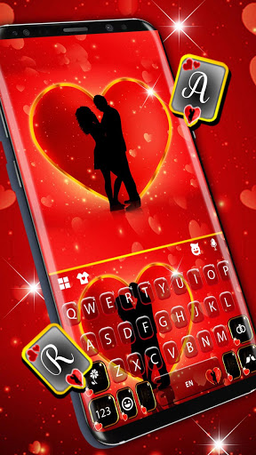 Couple Dating Keyboard Theme Screen 2