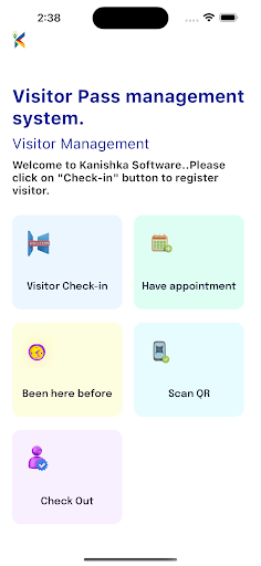 Android application KSPL VMS Kiosk screenshort