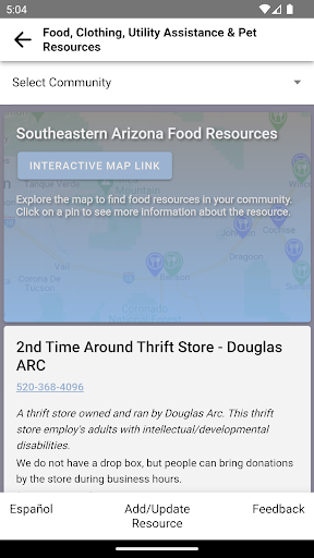 Digital Resource Guide Screen 2
