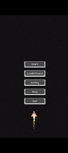 Android application Asteroid Mayhem screenshort