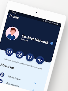 Captura de Pantalla 9 Co-Met Network:Mobile Currency android