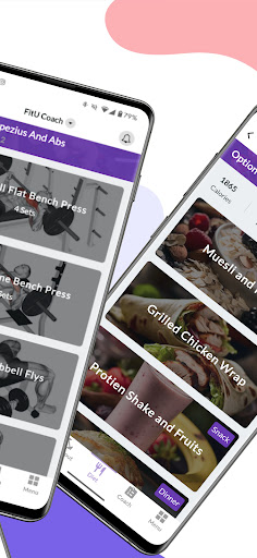 FitU Workouts Plans Screen 2