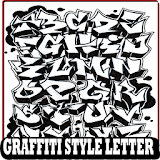 Graffiti Style Letter icon