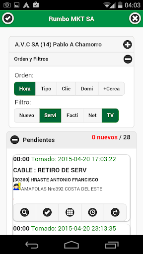 ISPTV Service RUMBO MKT SA Screen 2