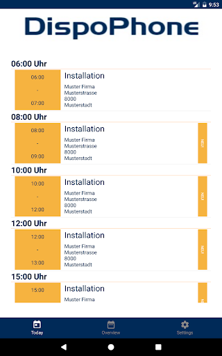 DispoPhone Screen 2