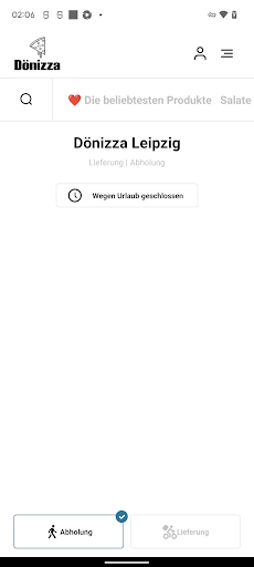 Android application Dönizza Leipzig screenshort