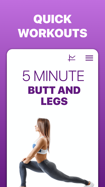 5 Minute Butt and Legs Workout - 3.2.1 - (Android)