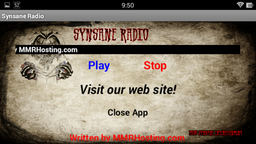 Synsane Radio Screen 2
