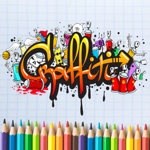 Cool Graffiti Coloring Book logo