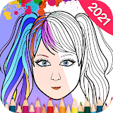 Avatar Creator Art Maker & Coloring Book - Paintly icon