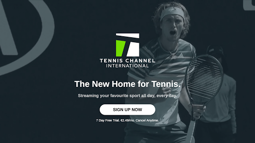 Android application Tennis Channel screenshort