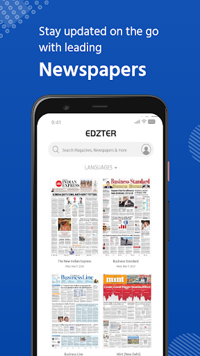 Screenshot of Edzter - Digital Library