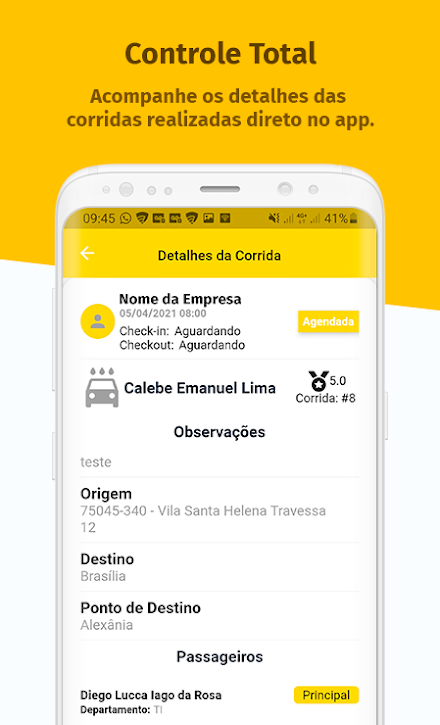 Golden Táxi Screen 2