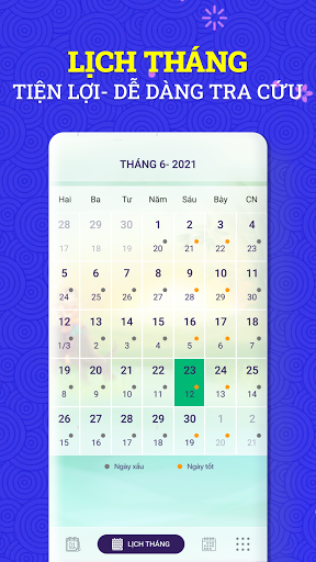 Lịch Vạn Niên 2023 : Lịch Việt Screen 3