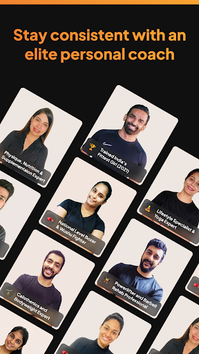 Android application BurnCal : Personal Trainer App screenshort