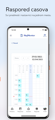 NajMentor Screen 3