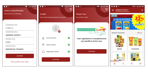 Android application Lakshya screenshort