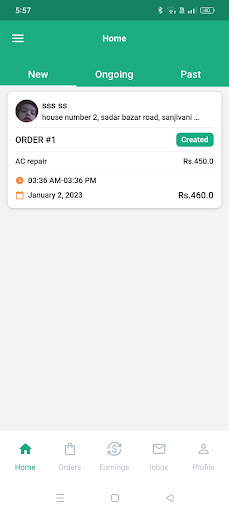 Provider Madhav Seva Screen 2