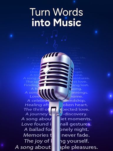 Screenshot of Melodia - AI Song Generator