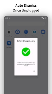 Full Battery Charge Alarm Screenshot