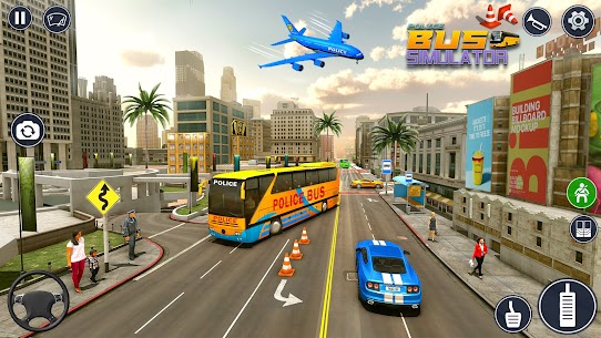 Police Bus Simulator Bus Games 15