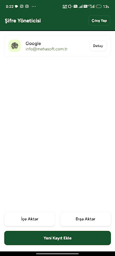 Mehasoft Şifre Yöneticisi