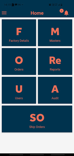 Android application BlueKaktus ZeDQ Admin screenshort