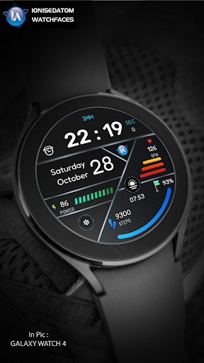 IA100 Health Digital Watchface Screen 2