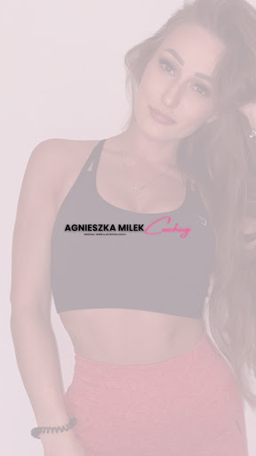 Android application ﻿Agnieszka Milek Coaching screenshort