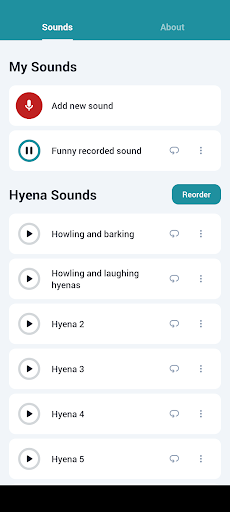 Hyenas Sounds Screen 3